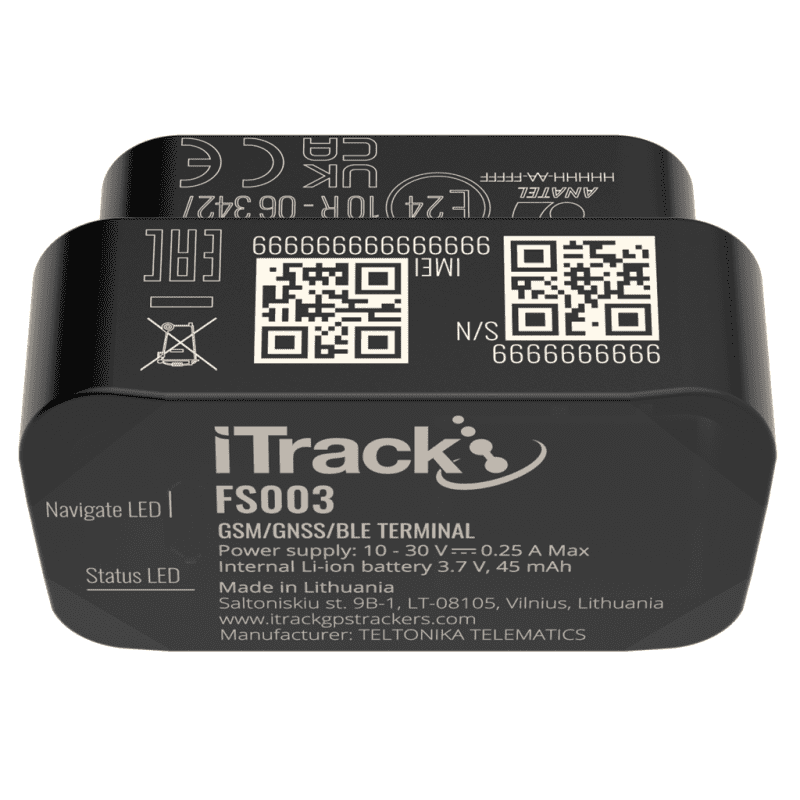 iTrack FS003 OBD Port Fleet Series GPS Tracker iTrack GPS Trackers